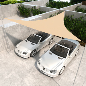 <b>Triangle</b> <b>Shade</b> <b>Sail</b> 4X4X4M HDPE UV Protected Waterproof Outdoor Garden Pool Car Cover - Product Image 2