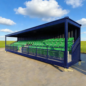 Gradas Portátiles en Contenedor, Fácil Montaje, Asientos para Eventos al Aire Libre, Gradas Estables para Campos de Fútbol, Alquiler de Gradas para Espectadores - Product Image 4