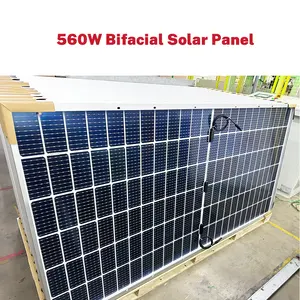 High Perfomance 560W Pv Module Suppliers 575W Bifacial Glas Glas Mono Perc Solar Panel