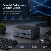 Mini PC Qotom sin Ventilador, Diseño para el Hogar, Intel Pentium Silver J5005, Mini Computadora Openclaw, Nodo de IA