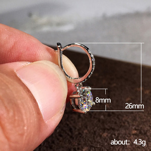 Orecchini a Cerchio con Cristalli Rotondi per Donne, Accessori di Moda Moderni per Uso Quotidiano e Feste - Product Image 5