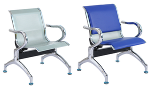 كراسي انتظار حديثة للمستشفيات والمحطات والبنوك والمطارات، صفوف من الكراسي لثلاثة أشخاص - Product Image 4