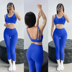 Traje deportivo <span class=keywords><strong>de</strong></span> Yoga <span class=keywords><strong>de</strong></span> verano <span class=keywords><strong>de</strong></span> gama alta para mujer, <span class=keywords><strong>ropa</strong></span> deportiva <span class=keywords><strong>de</strong></span> secado rápido, correr transfronterizo, levantamiento <span class=keywords><strong>de</strong></span> espalda, dos piezas <span class=keywords><strong>de</strong></span> talla grande - Product Image 2