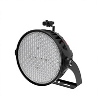 Projecteur LED extérieur pour stade sportif IP66 300W 1000W 1200W, certifié DLC/FCC, garantie 5 ans, angle de faisceau réglable, CRI 70