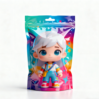 Sacs en plastique de qualité alimentaire avec logo personnalisé, cadeaux, jouets, mystère, Kpop, chasseur de démons, cadeaux de Noël, sacs aveugles avec fermeture éclair