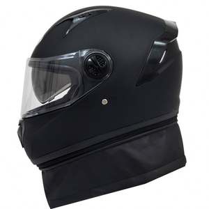 Casque de moto à double lentille pour hommes et femmes, casque quatre saisons avec écharpe amovible - Product Image 1