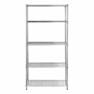 18 X 48 X 72 Inch 6 Tier <strong>Cheap</strong> Promotion Garage Wire Storage <strong>Shelf</strong> <strong>Units</strong> Adjustable Metal Chrome Wire Shelving - Product Image 6