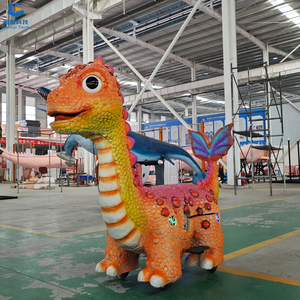 Le parc d'attractions Offre Spéciale SGDC005 monte la voiture de pâte de dinosaure de dessin animé à jetons pour des enfants - Product Image 2