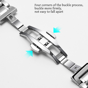 <span class=keywords><strong>Correa</strong></span> de Reloj Inteligente de Lujo para Hombre, <span class=keywords><strong>Correa</strong></span> de Acero Inoxidable para Reloj Inteligente, Compatible con <span class=keywords><strong>Apple</strong></span> <span class=keywords><strong>Watch</strong></span> Ultra - Product Image 5