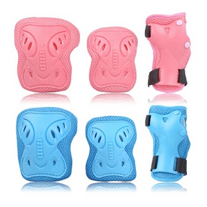 Ensemble de protection pour skateboard et patins à roulettes, 2 pièces, en spandex et nylon, protection de base pour adultes, patinage, cyclisme, genou, coude et main - Product Image 1