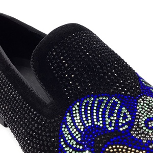 Chaussures habillées pour hommes faites à la main de haute qualité en cuir et daim, nouvelle collection automne-printemps, légères et confortables, à enfiler, avec logo personnalisé, marque originale - Product Image 5