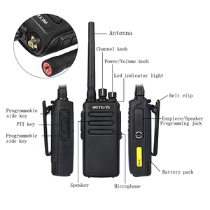 Walkie Talkie 10W IP67 không thấm nước chống bụi UHF mã hóa thời gian gấp đôi khe cắm kỹ thuật số DMR Walkie Talkie - Product Image 5