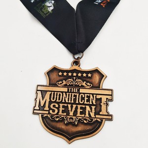 Médaillons personnalisés Football Basketball <span class=keywords><strong>Rugby</strong></span> Baseball Métal Sports Médaille Triathlon Médaille - Product Image 6