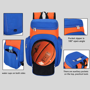 <span class=keywords><strong>Mochila</strong></span> Deportiva Personalizada con Logotipo, Gran Capacidad, Transpirable y Resistente, para Baloncesto, Deportes Casuales, Escuela, Fútbol, <span class=keywords><strong>Entrenamiento</strong></span> de Equipos - Product Image 3