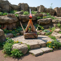 Équipement d'amusement réaliste personnalisé de haute qualité, modèle de dinosaure pterosaure Thunderwing animatronique pour parc