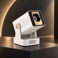 Projecteur musulman Android 14 avec port audio USB, Wi-Fi 6 double bande, Bluetooth 5.4 pour home cinéma islamique