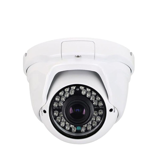 HD 1080P 4 in 1 Camera AHD TVI CVI Camera 24pcs SMD New Led 2.7-13.5mm Varifocal Lens Dome Cctv Camera System