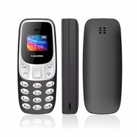 Teléfono móvil con función llamarlong BM10 mini3310 mini teléfono OLED de 0,96 pulgadas