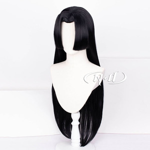 วิกผมคอสเพลย์ ND โบอา แฮนค็อก อนิเมะวันพีซ ยาว สีดำ ใยสังเคราะห์ ไม่ต้องใช้กาว ทนความร้อน สำหรับงานคอมมิคคอน - Product Image 5