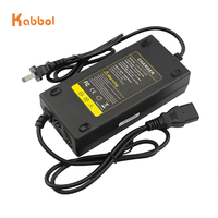 Chargeur au lithium de haute qualité pour vélo électrique et fauteuil roulant 12.6V 14.6V 16.8V 29.4V 42V 43V 48V 54.6V 58.8V 2A 3A 4A 5A 6A avec différentes prises
