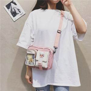 Sac Kawaii de style japonais pour filles, petit sac en Nylon transparent pour femmes, nouveau sac à bandoulière - Product Image 4
