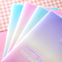 Carnet à feuilles mobiles A5/b5/a4 au design tendance personnalisé Carnet de notes à reliure détachable simple avec logo imprimé pour cadeaux