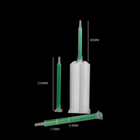 Embouts de mélange statiques en spirale de buse de baïonnette en plastique de tube mixte carré de MAH06-21 de MAH03-17S MAQ05-24L pour la colle de cartouche de 50ml