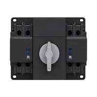 Commutateur de transfert automatique monophasé GERK 2P 63A à double alimentation, alimentation ininterrompue, type CB, modèle PC ATS GERKQ2-63A/2P