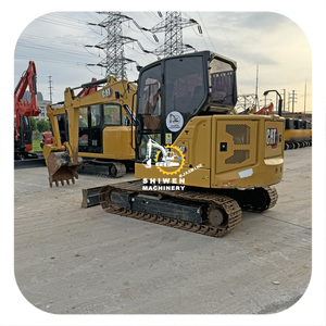 Used Cat306 Excavator 6-ton <b>Mini</b> Crawler Digger With Dozer Blade 0.22m³ Bucket Capacity 34.1kw Power Cat306E2 Cat305.5 - Product Image 1