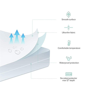 Ensemble <span class=keywords><strong>de</strong></span> drap <span class=keywords><strong>de</strong></span> <span class=keywords><strong>lit</strong></span> moderne Queen Size matelassé 100% polyester anti-bactéries imperméable à l'eau protège-matelas élastique ajusté pour <span class=keywords><strong>punaises</strong></span> <span class=keywords><strong>de</strong></span> <span class=keywords><strong>lit</strong></span> - Product Image 3