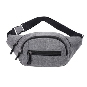 New Unisex 4-Zipper Oxford Cloth Cross Body <b>Bag</b> Vintage Style for Business & Outdoors-Cheap New Design <b>Phone</b> Money <b>Holder</b> - Product Image 5