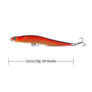 Leurre de pêche Mino Hover Bass Trout 10g, flottant longue portée, <span class=keywords><strong>pour</strong></span> rivière et lac, Miro Dead Fly Pencil, appât artificiel dur - Product Image 3