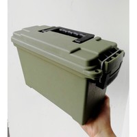 Boîte de munitions à coque dure étanche et antichoc pour la chasse en plein air Boîte de balles en plastique personnalisable pour le stockage sportif