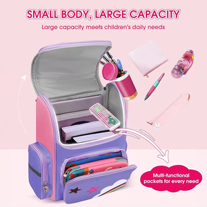 Children's Schoolbag Shoulder Space Spine protection Lightweight Large-capacity Schoolbag for Primary School Boys and Girls - Product Image 3