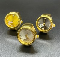 Jam Tangan Quartz Mini Mewah untuk Pasangan Pria Wanita, Bahan Alloy & Stainless Steel, Grosir Lintas Negara
