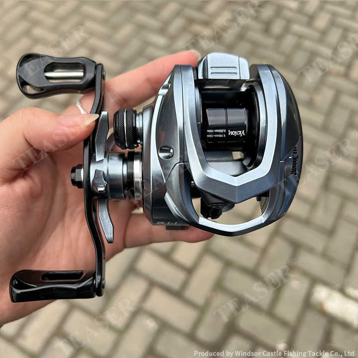 VENOM PLUS 8.1:1高速ベイトキャスティングリール超軽量111ボール  