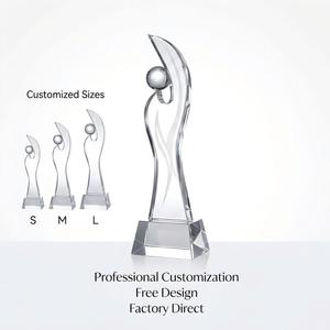 Mejor Precio: Trofeo de Cristal con Forma de Diosa Bailarina para Conmemoración de Competiciones, Cena Anual, Saludo a la Élite Corporativa y a los Empleados, Grabado Láser - Product Image 6