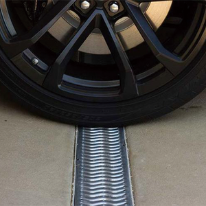 Couverture de grille système de canal de vidange Acier inoxydable Linéaire droit Storm Water Sump Pit canaux de drainage en béton préfabriqué - Product Image 4