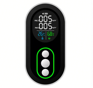 Moniteur de qualité de l'<span class=keywords><strong>air</strong></span> portable classé IP67, détecteur de PM2.5 et PM10 avec affichage LCD de la température et de l'humidité - Product Image 1