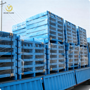 <span class=keywords><strong>Pallet</strong></span> in Acciaio Zincato OEM con Dimensioni Opzionali, Capacità 2000kg, Design Impilabile per lo Stoccaggio di Merci - Marca YJC - Product Image 4