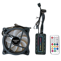 4 Pcs RGB Fan Factory OEM 120mm Pc Case ATX Fans & Cooling Colorful Computer 12V Gaming Air ARGB Fan CPU Cooler Quiet Multi-mode
