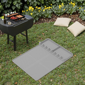 Tapis de cuisson en silicone alimentaire antiadhésif pour barbecue extérieur, cuisine et patio - Product Image 3