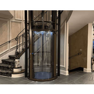 CONVET hidrolik 1/2/3 lantai, <span class=keywords><strong>Lift</strong></span> rumah tanpa Pitless <span class=keywords><strong>Lift</strong></span> pribadi untuk vila rumah - Product Image 6