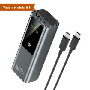 Cargador rápido de 100W, Banco de energía para computadora portátil, cargador portátil de 20000Mah para <span class=keywords><strong>iPhone</strong></span> 16, Samsung S24, Macbook, Dell, portátil, <span class=keywords><strong>Powerbank</strong></span> - Product Image 1