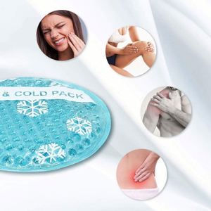 Bolsa de Compresión Mini Económica, Pequeña, para Terapia de Frío y Calor, 6 Unidades, Bolsa de Compresión Reutilizable con Perlas de Gel Redondas, Terapia de Frío y Calor - Product Image 4