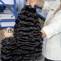 Fournisseur de mèches de cheveux naturels vietnamiens et indiens de haute qualité, extensions de cheveux humains doublement étirés, mèches de cheveux vierges à cuticules alignées