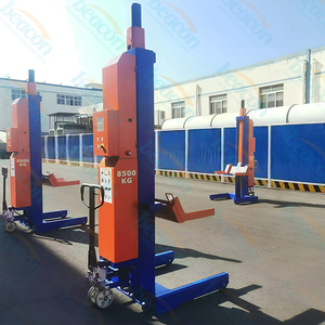 Elevador de Columnas Móvil BC-4085 de 8500KG, Elevador Eléctrico Hidráulico de Cuatro Postes para Camiones Pesados, Autobuses y Vehículos - Product Image 5