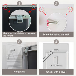 Buda Dorado en Nubes Celestiales - <span class=keywords><strong>Pintura</strong></span> en Porcelana de Cristal en Marco de Aluminio Premium, Decoración de Pared - Product Image 5