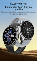 Montre connectée Y33 nouvelle mode, étanche IP68, écran HD, surveillance du sommeil, thermomètre, bracelet en silicone unisexe, charge magnétique