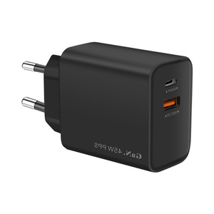 Cargador GaN estándar europeo de 45W compatible con Samsung S22, S21, S20, Note 10 y adaptador de carga AC para Apple iPhone 16. - Product Image 2